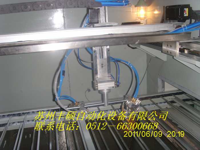 Glass return spraying machine